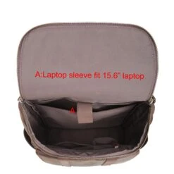 Texbo Vintage Full Grain Cowhide Leather 15.6 Inch Laptop Backpack Shoulder Travel School Bag With YKK Zippers -Backpack Shop 81BSjqtNA 2BL