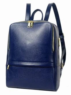 Coolcy Hot Style Women Real Genuine Leather Backpack Fashion Bag (Royal Blue) -Backpack Shop 81BnKAPq0aL