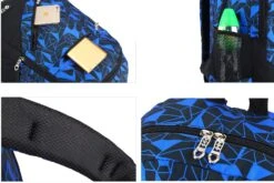 Meetbelify 3pcs Kids Rolling Backpacks Luggage Six Wheels Trolley School Bags ... (Rose Red) -Backpack Shop 81Bv52AY0TL cf91a0df aabe 4a11 aad0 9325ed2ef8af