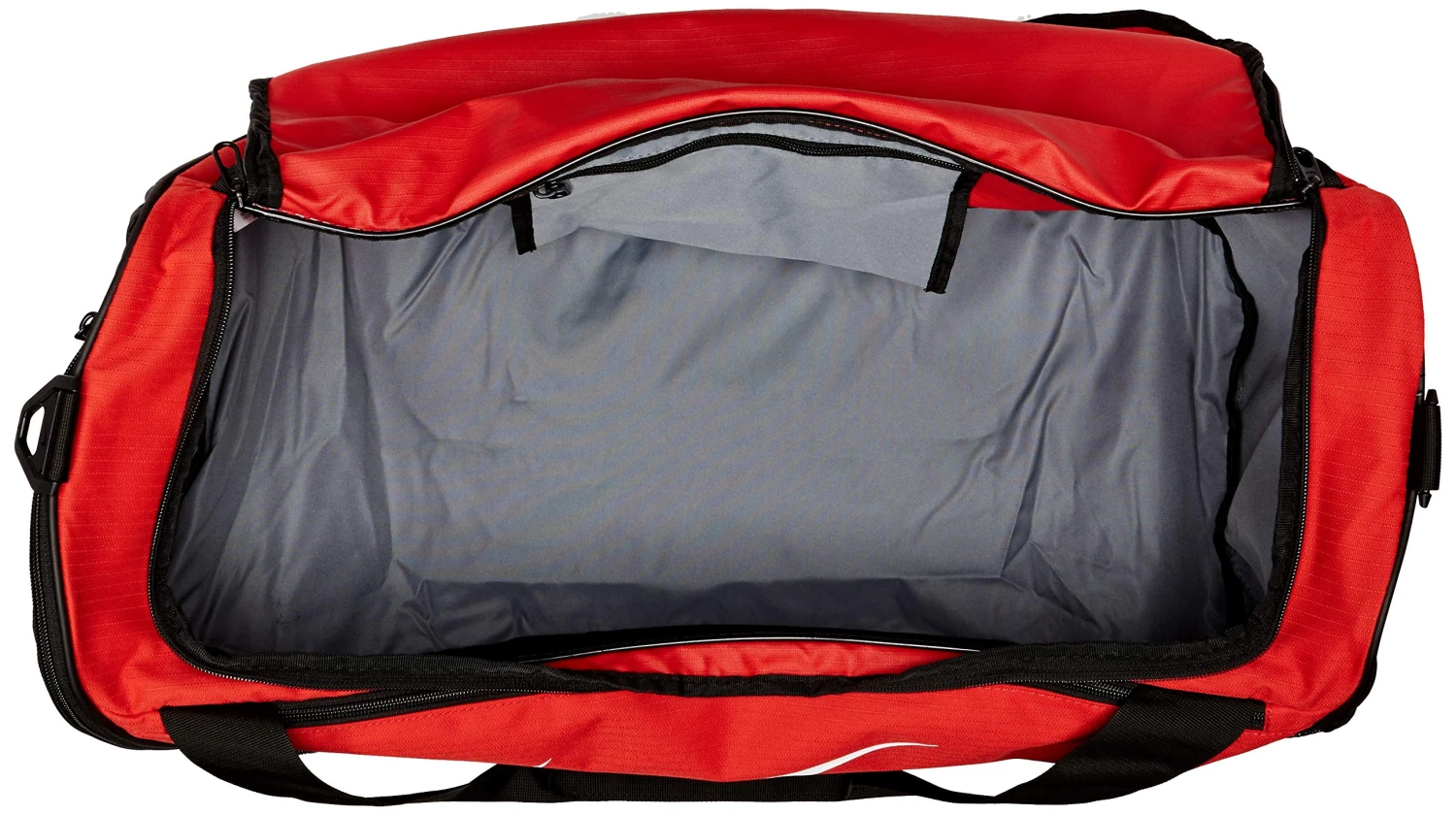 Nike Brasilia Training Medium Duffle Bag, Durable Nike Duffle Bag For Women & Men With Adjustable Strap, University Red/Black/White 3 Nike Brasilia Training Medium Duffle Bag, Durable Nike Duffle Bag For Women & Men With Adjustable Strap, University Red/Black/White - Image 3