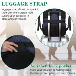 Laptop Backpack With USB Charging Port,Slim Travel Backpack With Laptop Compartment For Men And Women,Water Resistant College School BookBag Computer Bag For Girls And Boys Fits 15.6 In Laptop,Macbook -Backpack Shop 81EjsgyUWTL