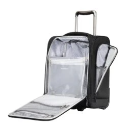 Ricardo Beverly Hills Seahaven 2.0 Softside Under Seat Carry-On, Durable And Lightweight, 2-Wheel Smooth-Rolling Spinners, Trolley Sleeve And Easy Access Front Pocket, Midnight, Carry-On 16-Inches 11 Ricardo Beverly Hills Seahaven 2.0 Softside Under Seat Carry-On, Durable And Lightweight, 2-Wheel Smooth-Rolling Spinners, Trolley Sleeve And Easy Access Front Pocket, Midnight, Carry-On 16-Inches -Backpack Shop 81FQ0UAa3yS