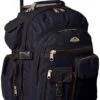 Everest Deluxe Wheeled Backpack, Navy, One Size