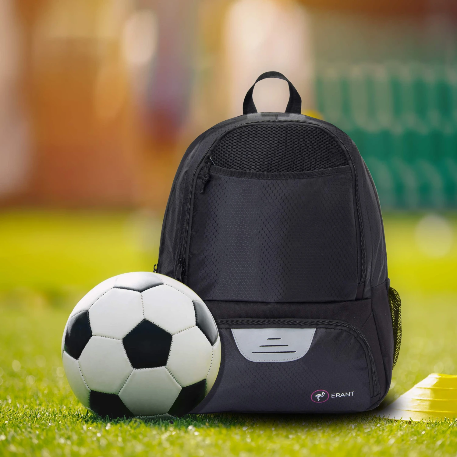 ERANT Soccer Bag For Girls - Soccer Backpack For Boys - Soccer Bags For Boys - Girls Soccer Bags With Ball Holder - Soccer Backpack For Girls - Kids Soccer Bag Kids - Soccer Backpacks With Ball Holder 2 ERANT Soccer Bag For Girls - Soccer Backpack For Boys - Soccer Bags For Boys - Girls Soccer Bags With Ball Holder - Soccer Backpack For Girls - Kids Soccer Bag Kids - Soccer Backpacks With Ball Holder - Image 2