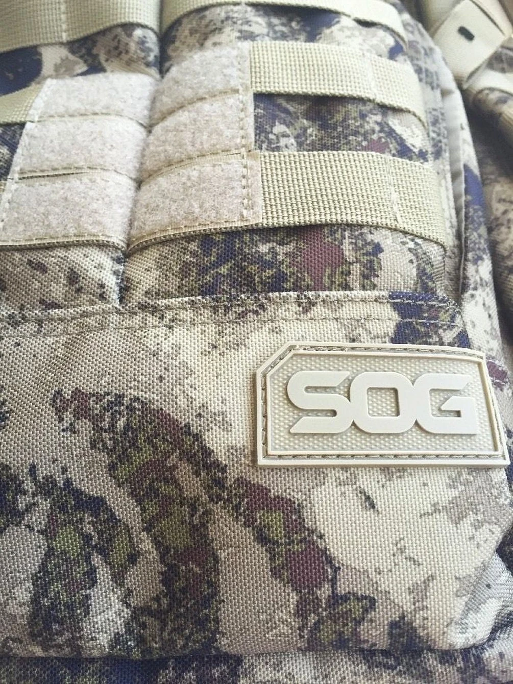 SOG Ninja Tactical Daypack Backpack Desert Camo Molle 2 SOG Ninja Tactical Daypack Backpack Desert Camo Molle - Image 2