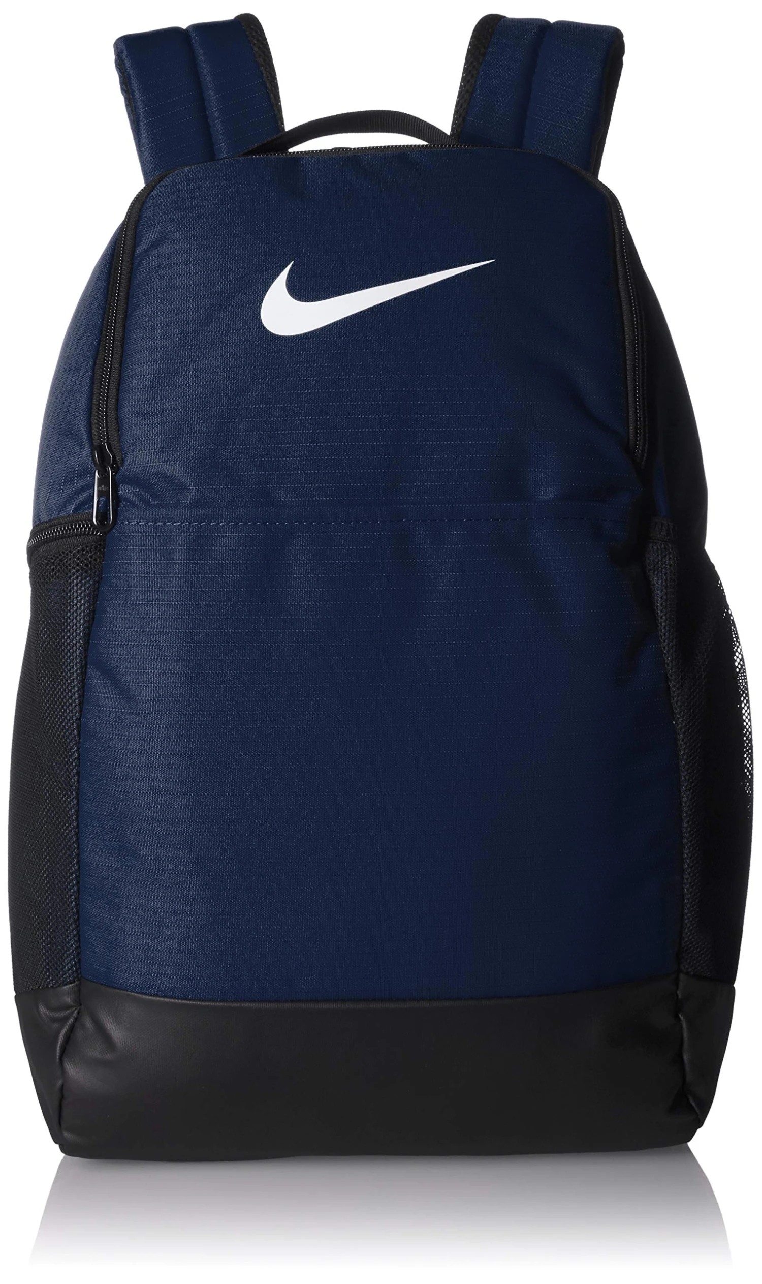 Nike Brasilia Medium Training Backpack, Nike Backpack For Women And Men With Secure Storage & Water Resistant Coating, Midnight Navy/Black/White 1 Nike Brasilia Medium Training Backpack, Nike Backpack For Women And Men With Secure Storage & Water Resistant Coating, Midnight Navy/Black/White