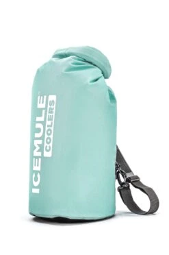 IceMule Classic Insulated Backpack Cooler Bag - Hands-Free, Collapsible, And Waterproof, This Portable Cooler Is An Ideal Sling Backpack For Hiking, The Beach, Picnics And Camping-Small, Seafoam