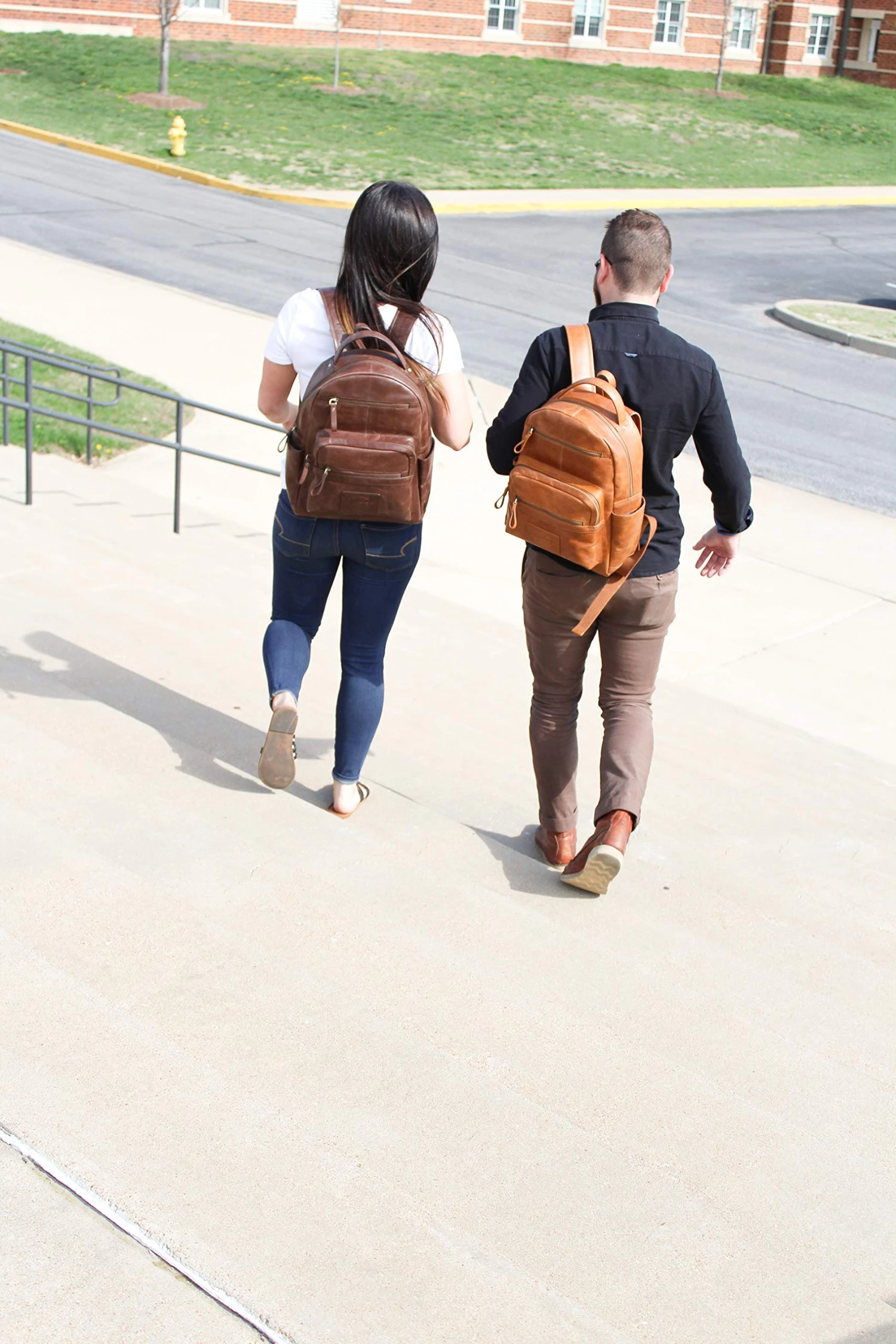 Rawlings Heritage Collection Leather Backpack (Tan, 15") 2 Rawlings Heritage Collection Leather Backpack (Tan, 15") - Image 2