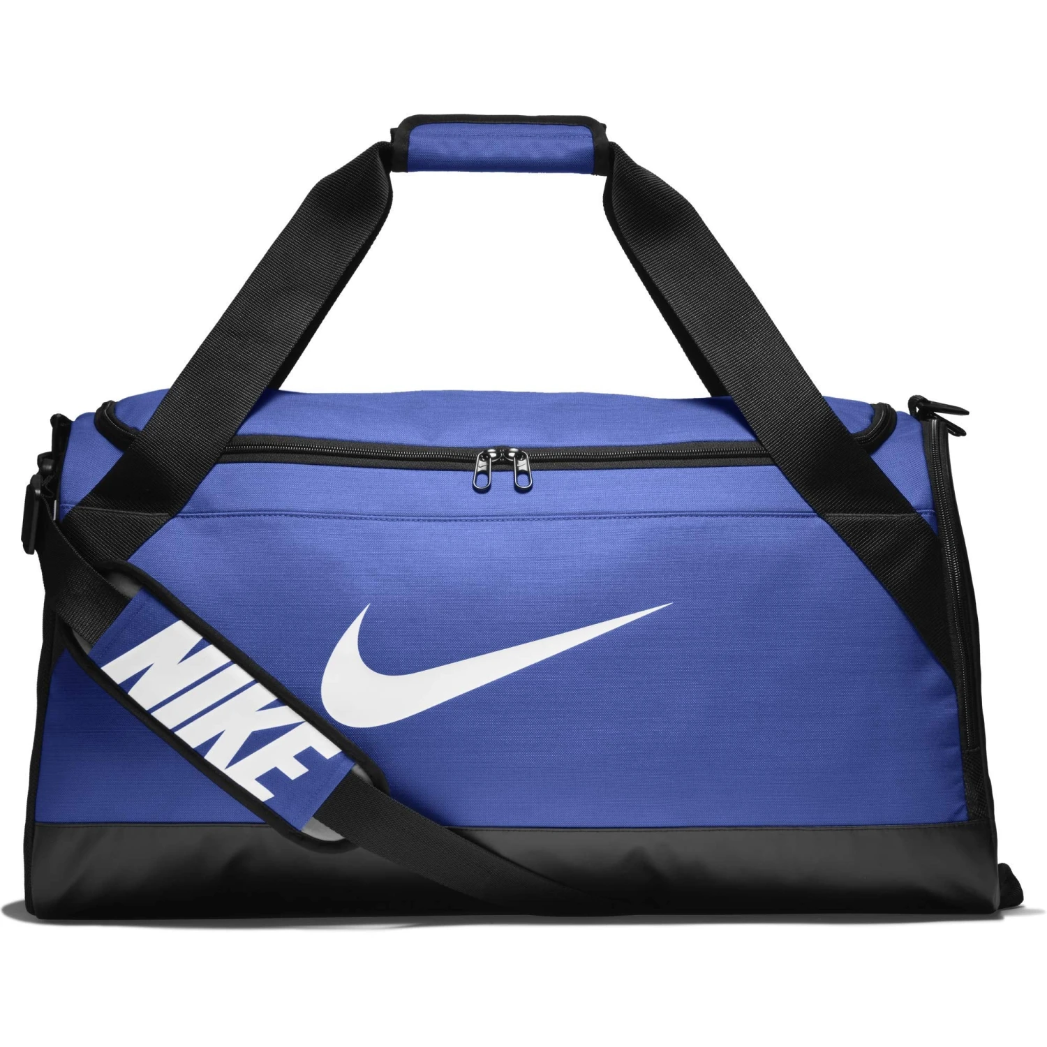 NIKE Brasilia Training Duffel Bag, Game Royal/Black/White, Medium 1 NIKE Brasilia Training Duffel Bag, Game Royal/Black/White, Medium
