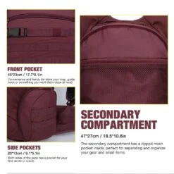 Mardingtop 35L Tactical Backpacks Molle Hiking Daypacks For Camping Hiking Military Traveling Purplish-35L 10 Mardingtop 35L Tactical Backpacks Molle Hiking Daypacks For Camping Hiking Military Traveling Purplish-35L -Backpack Shop 81MqKTuYMaL