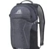 Gregory Mountain Products Nano 18 Liter Daypack, Eclipse Black, One Size