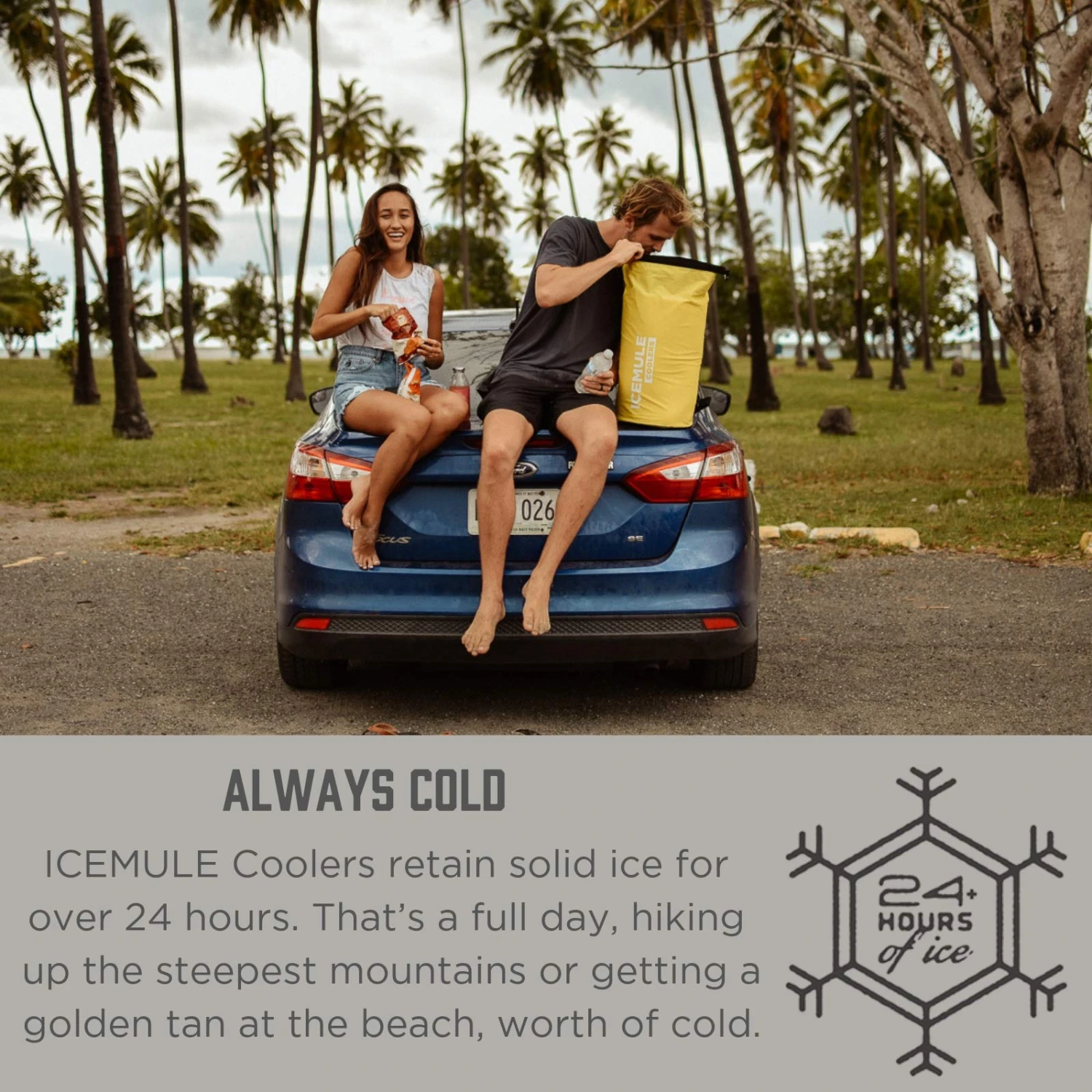 IceMule Classic Insulated Backpack Cooler Bag - Hands-Free, Collapsible, And Waterproof, This Portable Cooler Is An Ideal Sling Backpack For Hiking, The Beach, Picnics And Camping-Small, Sunshine 4 IceMule Classic Insulated Backpack Cooler Bag - Hands-Free, Collapsible, And Waterproof, This Portable Cooler Is An Ideal Sling Backpack For Hiking, The Beach, Picnics And Camping-Small, Sunshine - Image 4