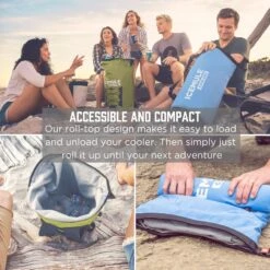 IceMule Classic Insulated Backpack Cooler Bag - Hands-Free, Collapsible, And Waterproof, This Portable Cooler Is An Ideal Sling Backpack For Hiking, The Beach, Picnics And Camping-Small, Olive -Backpack Shop 81W 2B5izgDDL cb3aae2e 2b65 412b 8520 6b4038025a09