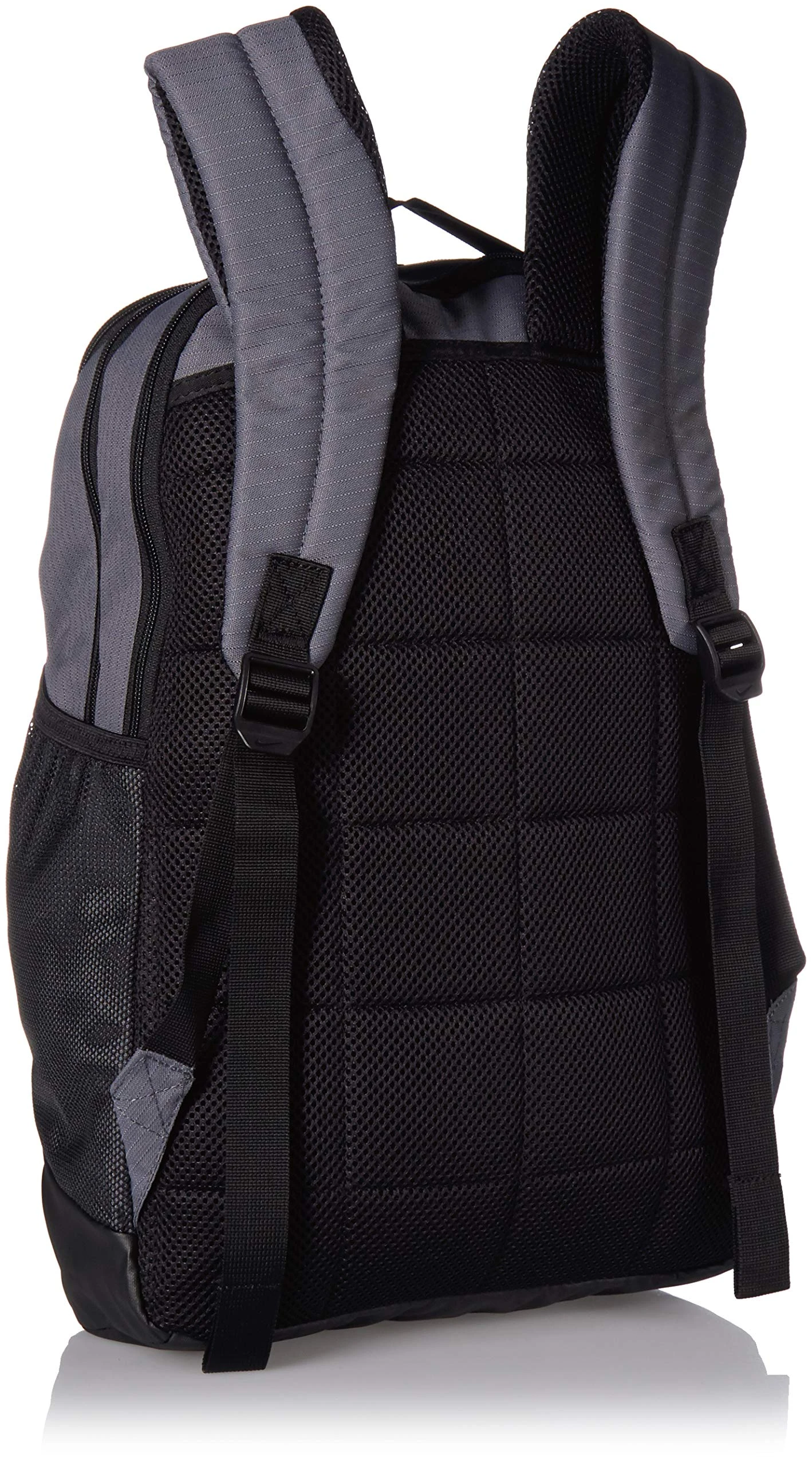 Nike Brasilia Medium Training Backpack, Nike Backpack For Women And Men With Secure Storage & Water Resistant Coating, Flint Grey/Black/White 4 Nike Brasilia Medium Training Backpack, Nike Backpack For Women And Men With Secure Storage & Water Resistant Coating, Flint Grey/Black/White - Image 4