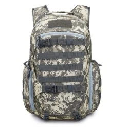 Mardingtop 28L Tactical Backpacks Molle Hiking Daypacks For Camping Hiking Military Traveling 28L-Camo Khaki Grid -Backpack Shop 81XoP 2BW1ibL