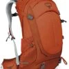 Osprey Packs Stratos 34 Hiking Backpack, Sungrazer Orange, Small/Medium