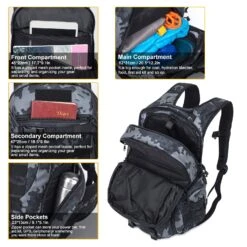 Mardingtop 35L Tactical Backpacks Molle Hiking Daypacks For Camping Hiking Military Traveling Motorcycle (Black Multicam-35L) 9 Mardingtop 35L Tactical Backpacks Molle Hiking Daypacks For Camping Hiking Military Traveling Motorcycle (Black Multicam-35L) -Backpack Shop 81aIEVTx4TL