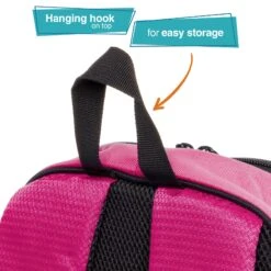 LISH Soccer Backpack - Large School Sports Gym Bag W/ Ball Compartment (Pink) 10 LISH Soccer Backpack - Large School Sports Gym Bag W/ Ball Compartment (Pink) -Backpack Shop 81bPu4x7wtL