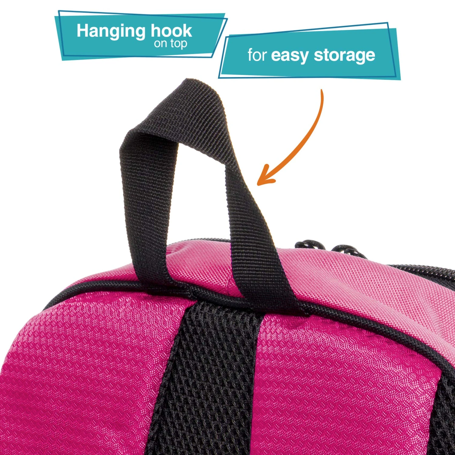 LISH Soccer Backpack - Large School Sports Gym Bag W/ Ball Compartment (Pink) 4 LISH Soccer Backpack - Large School Sports Gym Bag W/ Ball Compartment (Pink) - Image 4