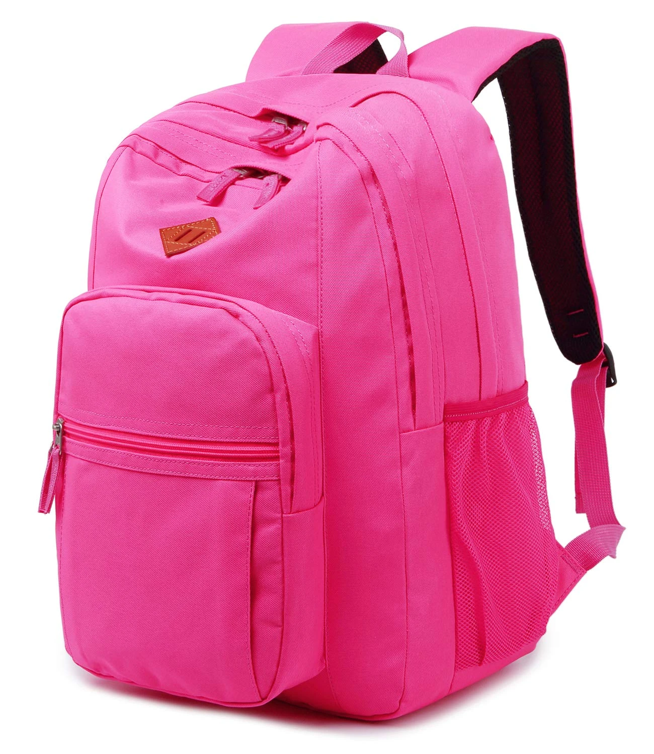 Abshoo Girls Solid Color Backpack For College Women Water Resistant School Bag (HotPink) 1 Abshoo Girls Solid Color Backpack For College Women Water Resistant School Bag (HotPink)