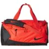 Nike Young Athletes Alpha ADPT Crossbody Duffel Max Orange/Black/Black Duffel Bags