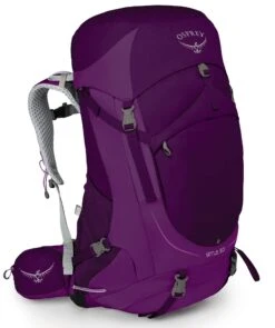 Osprey Packs Sirrus 50 Women's Backpacking Backpack, Ruska Purple, Small/Medium -Backpack Shop 81gSbV6TkOL