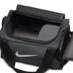 NIKE Brasilia Training Duffel Bag, Black/Black/White, X-Small -Backpack Shop 81kz80ax 2B3L