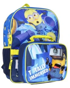 AI ACCESSORY INNOVATIONS Despicable Me Minions School Travel Backpack And Lunch Box For Kids 2-Piece Set 13 AI ACCESSORY INNOVATIONS Despicable Me Minions School Travel Backpack And Lunch Box For Kids 2-Piece Set -Backpack Shop 81m3orel8BL