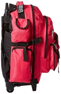 Everest Deluxe Wheeled Backpack, Hot Pink, One Size -Backpack Shop 81mzFoMZ0TL