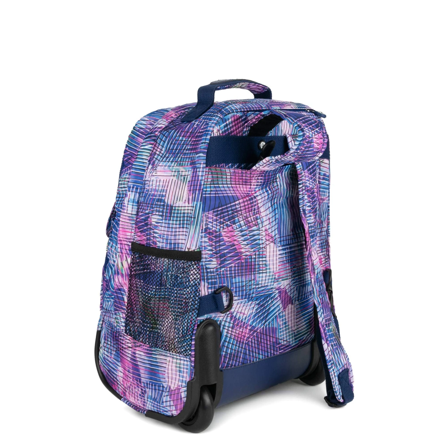 Kipling Sanaa Large Printed Rolling Backpack Radiant Splash 2 Kipling Sanaa Large Printed Rolling Backpack Radiant Splash - Image 2