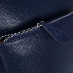 Heshe Women's Vintage Leather Backpack Casual Daypack For Ladies And Girls (Navy Blue) 10 Heshe Women's Vintage Leather Backpack Casual Daypack For Ladies And Girls (Navy Blue) -Backpack Shop 81q 8aLIXdL