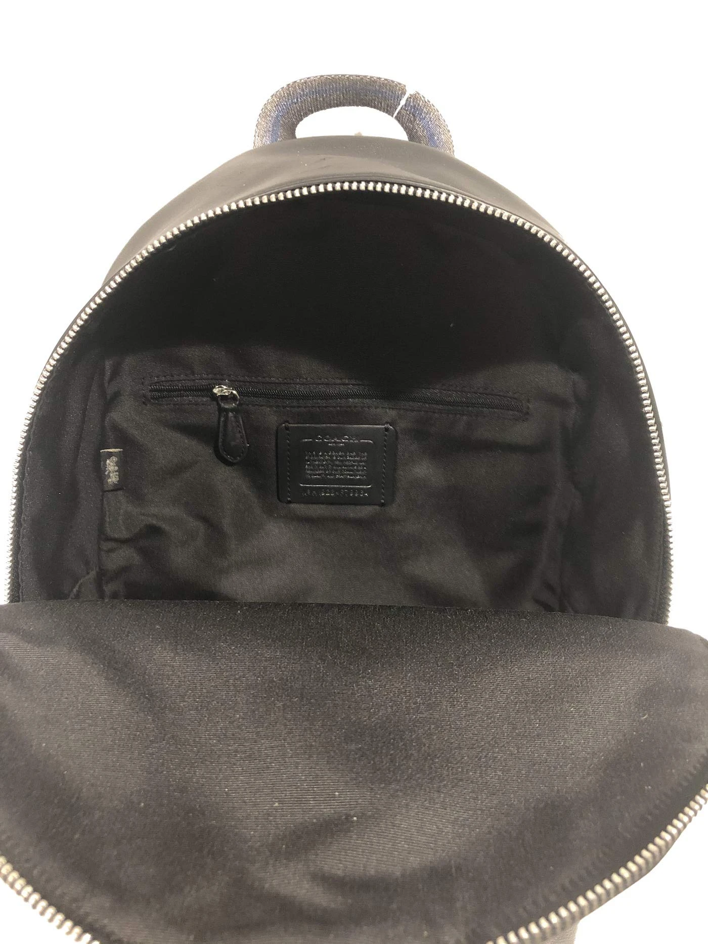 Coach F30550 Medium Charlie Backpack (SV/Black Multi) 3 Coach F30550 Medium Charlie Backpack (SV/Black Multi) - Image 3