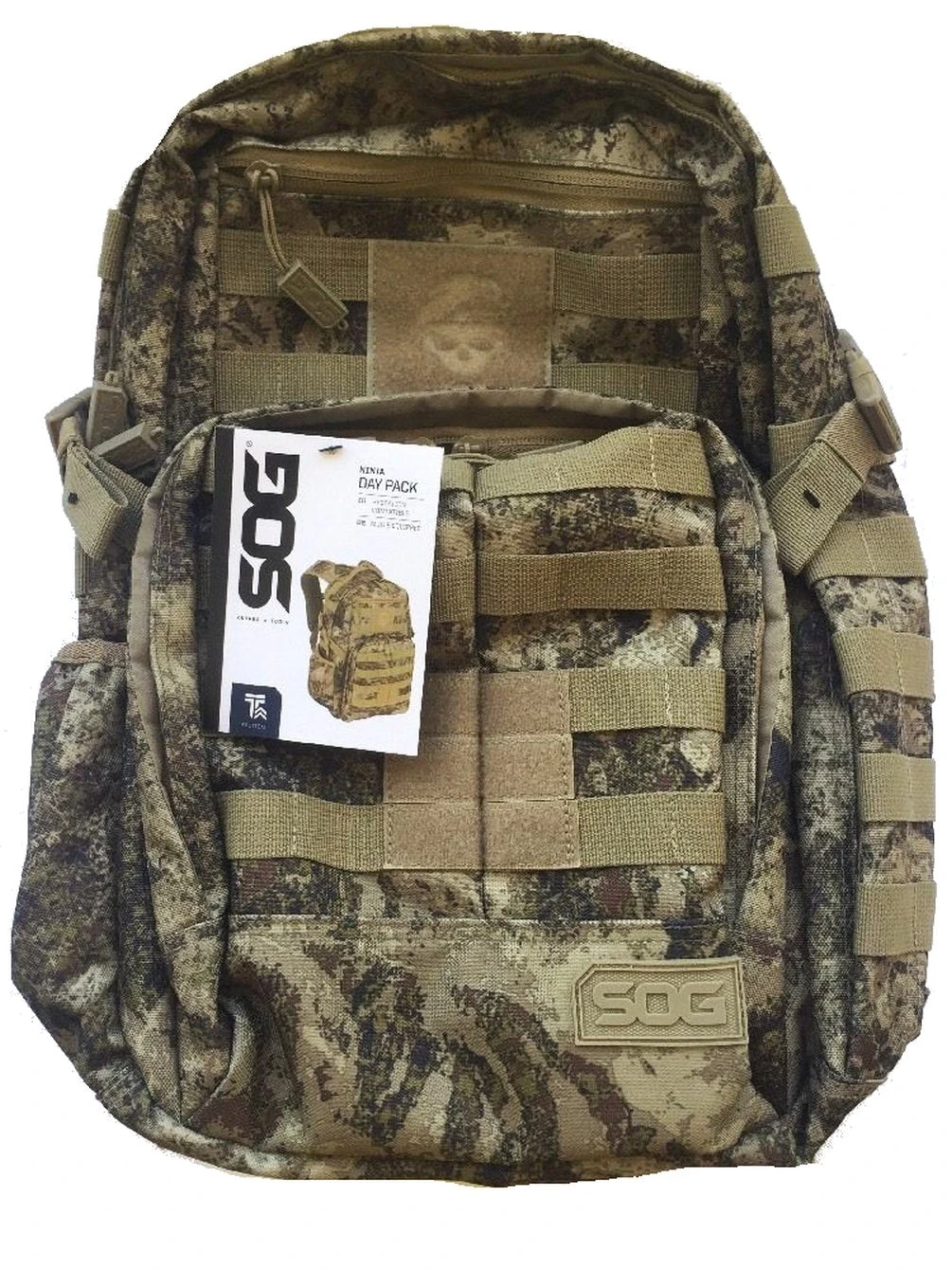 SOG Ninja Tactical Daypack Backpack Desert Camo Molle 1 SOG Ninja Tactical Daypack Backpack Desert Camo Molle