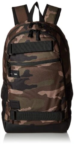 RVCA Men's Curb Skate Backpack, Camo, ONE SIZE