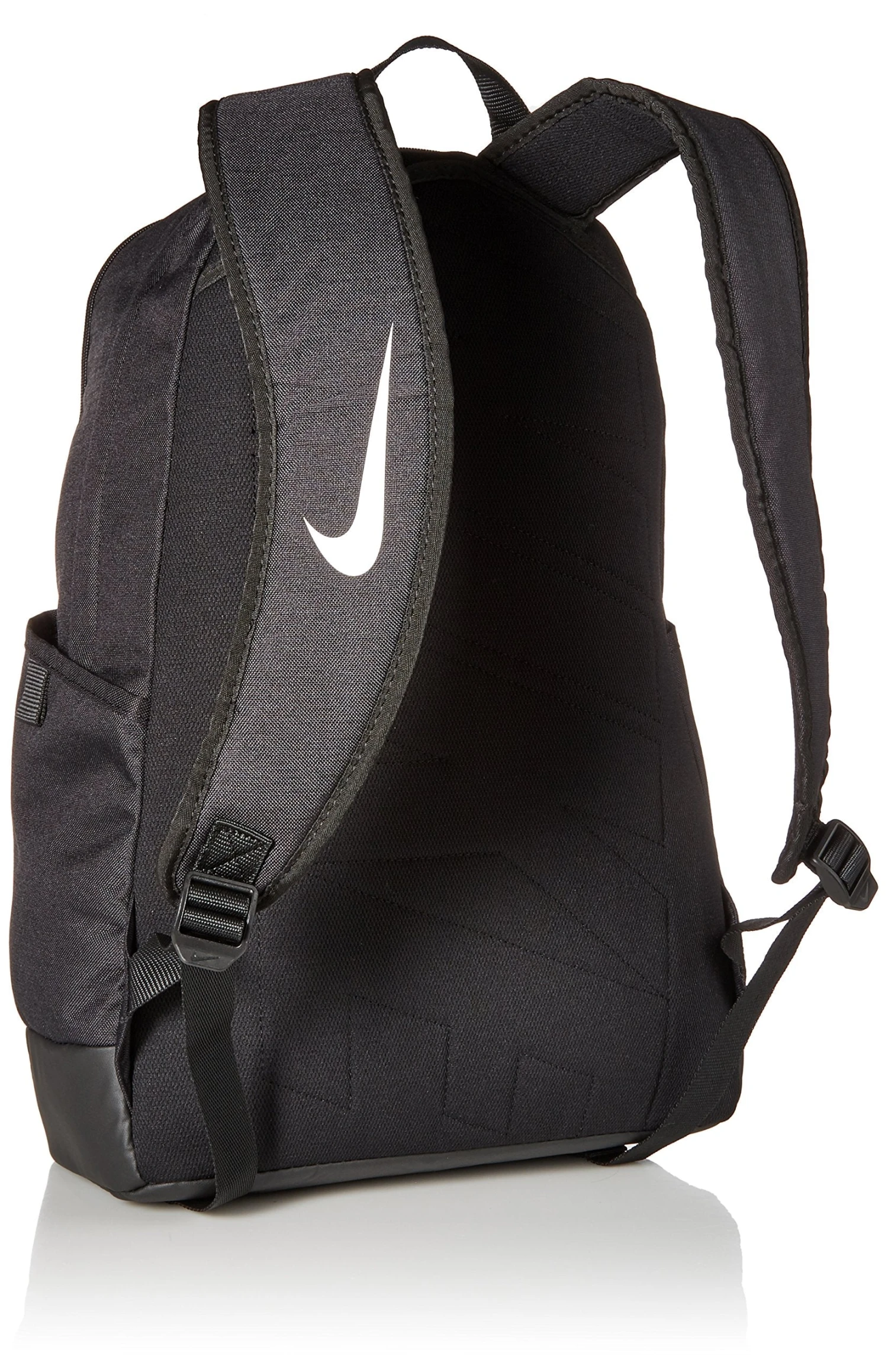 Nike Brasilia Training Backpack, Extra Large Backpack Built For Secure Storage With A Durable Design, Black/Black/White 5 Nike Brasilia Training Backpack, Extra Large Backpack Built For Secure Storage With A Durable Design, Black/Black/White - Image 5
