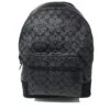 COACH F36137 WEST BACKPACK IN SIGNATURE CANVAS BLACK