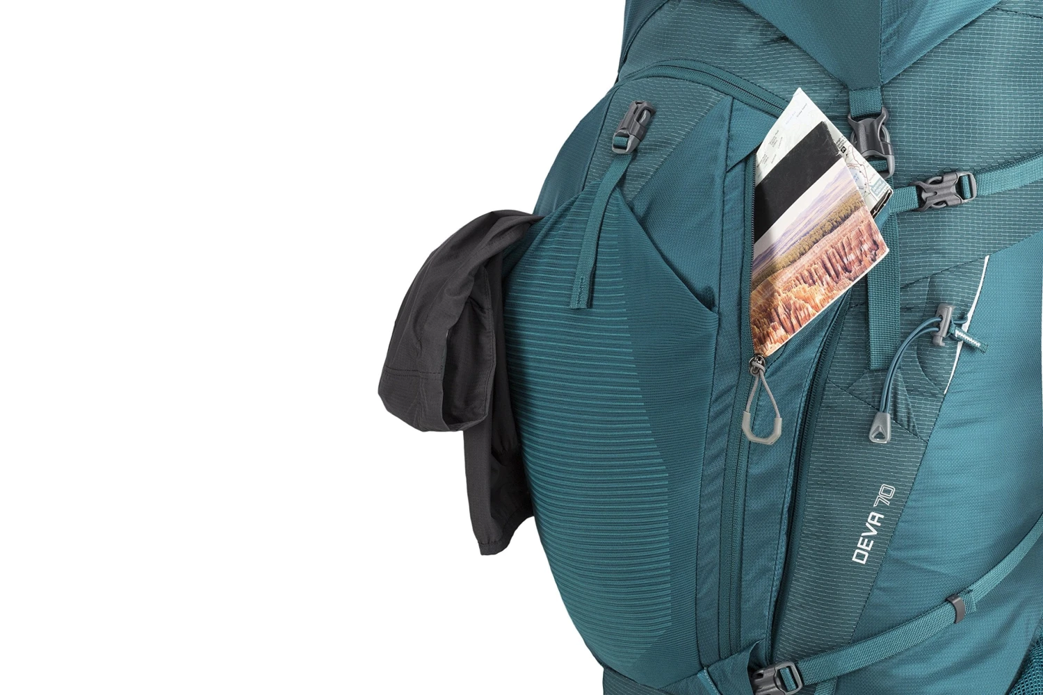 Gregory Mountain Products Women's Deva 60 Liter Backpack, Antigua Green, Extra Small 7 Gregory Mountain Products Women's Deva 60 Liter Backpack, Antigua Green, Extra Small - Image 7