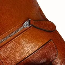 Heshe Women's Vintage Leather Backpack Casual Daypack For Ladies And Girls (Sorrel) -Backpack Shop 919TdB6rZML