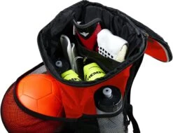 Soccer Backpack With Ball Holder Compartment - For Boys & Girls | Bag Fits All Soccer Equipment & Gym Gear (Black) (Red) 9 Soccer Backpack With Ball Holder Compartment - For Boys & Girls | Bag Fits All Soccer Equipment & Gym Gear (Black) (Red) -Backpack Shop 919xobXe0vL