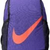 NIKE Youth Brasilia Backpack - Fall'19, Rush Violet/Black/Bright Crimson, Misc