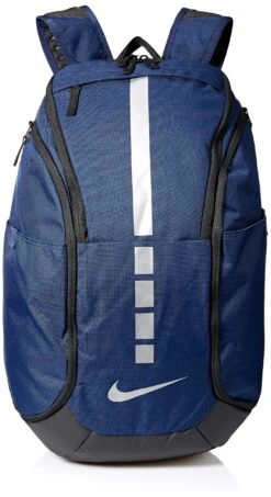 NIKE Hoops Elite Hoops Elite Basketball Backpack MIDNIGHT NAVY/BLACK/MTLC COOL GREY -Backpack Shop 91D4gItyGyL