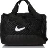 NIKE Brasilia X-Small Duffel - 9.0, Black/Black/White, Misc