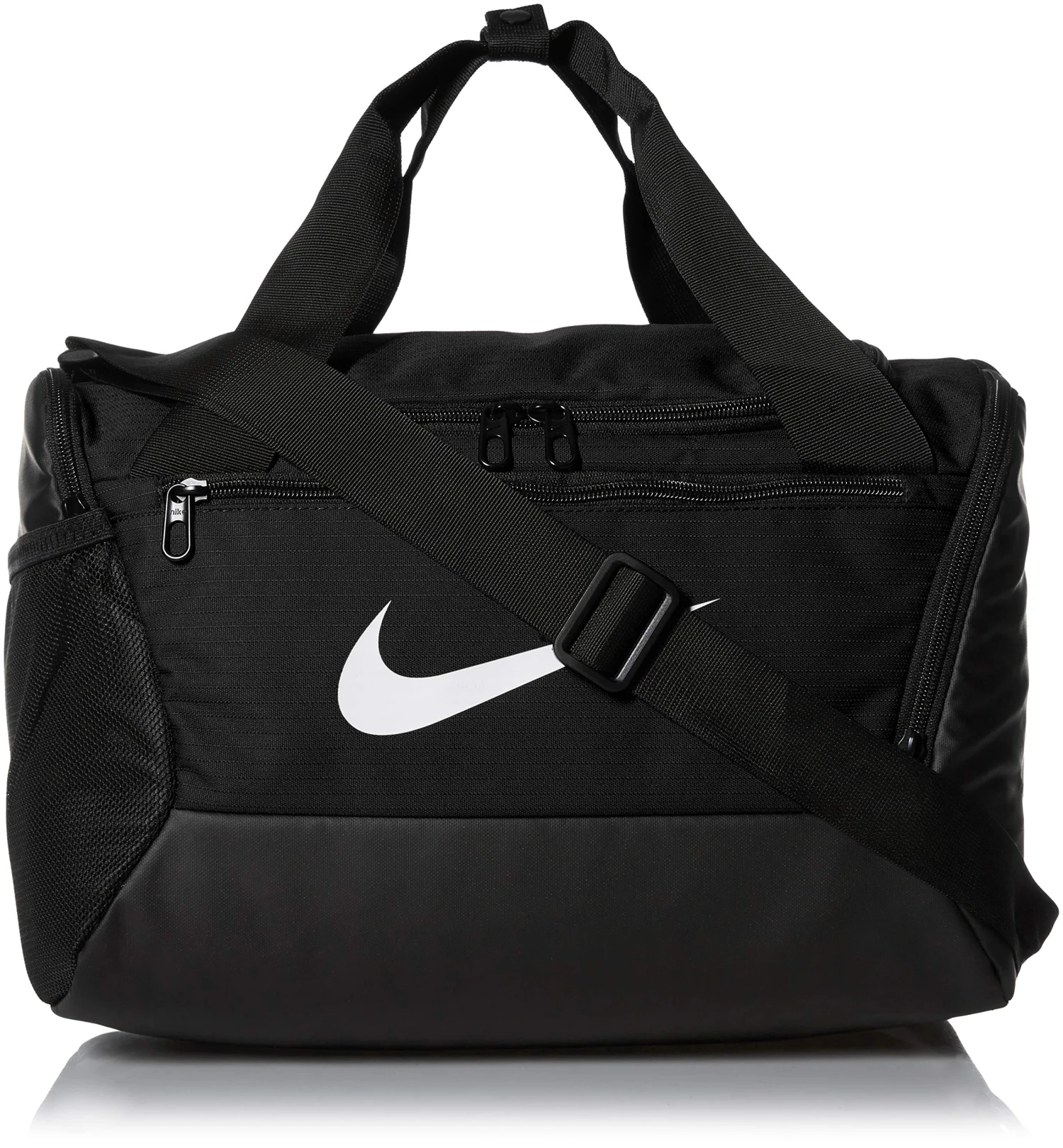 NIKE Brasilia X-Small Duffel - 9.0, Black/Black/White, Misc 1 NIKE Brasilia X-Small Duffel - 9.0, Black/Black/White, Misc