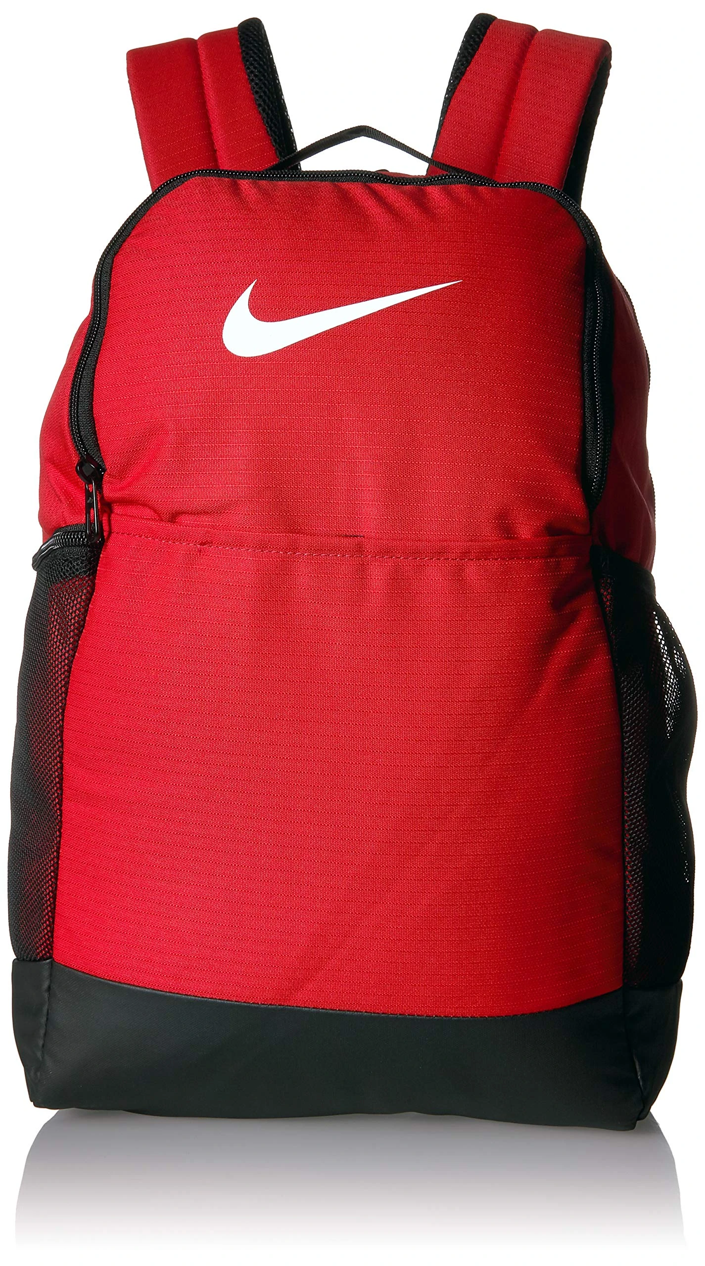 Nike Brasilia Medium Training Backpack, Nike Backpack For Women And Men With Secure Storage & Water Resistant Coating, University Red/Black/White 1 Nike Brasilia Medium Training Backpack, Nike Backpack For Women And Men With Secure Storage & Water Resistant Coating, University Red/Black/White