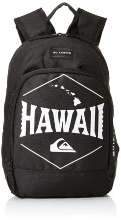 Quiksilver Boys' Little CHOMPINE Backpack, Black, 1SZ