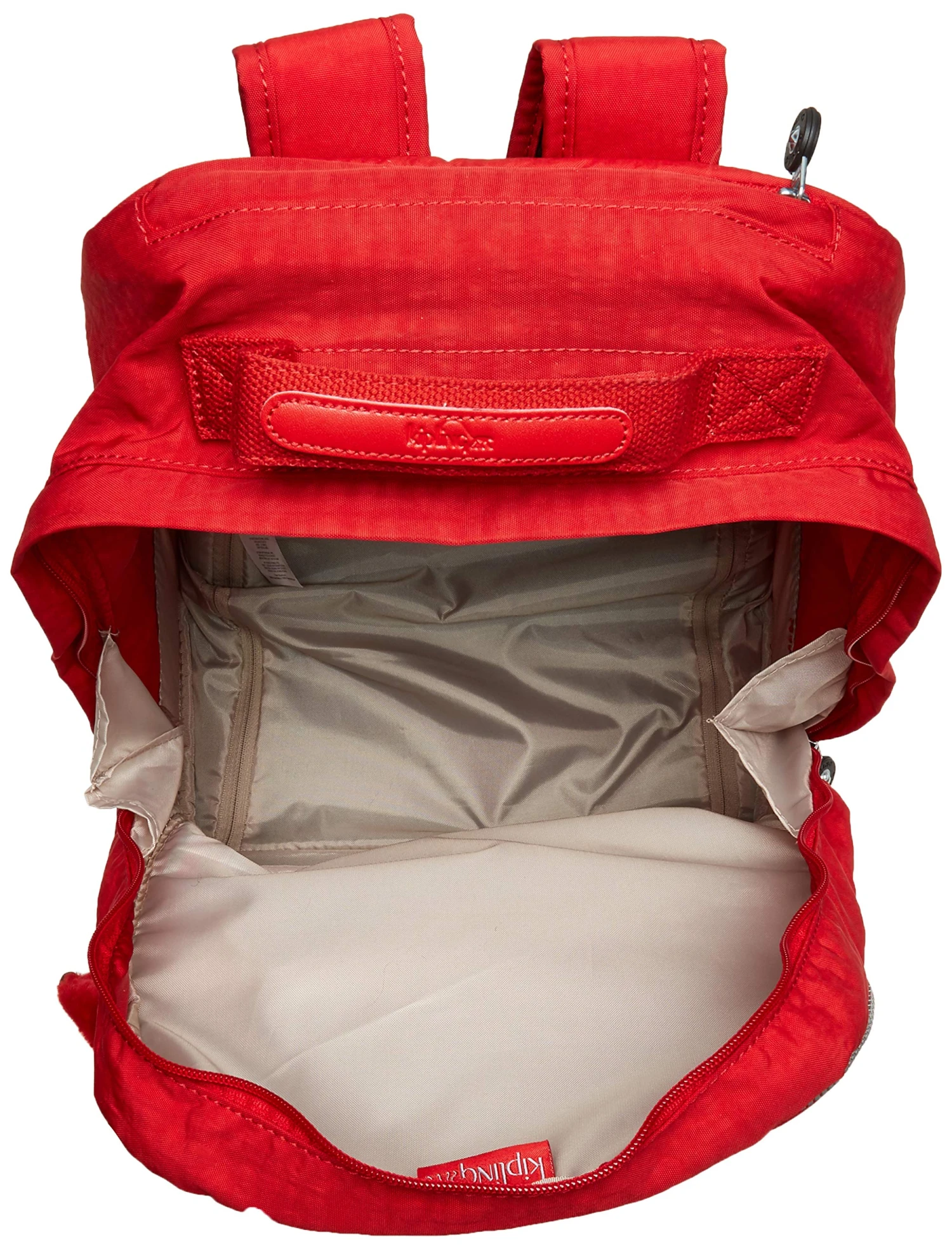 Kipling Sanaa Solid Rolling Backpack Backpack, Cherry 3 Kipling Sanaa Solid Rolling Backpack Backpack, Cherry - Image 3