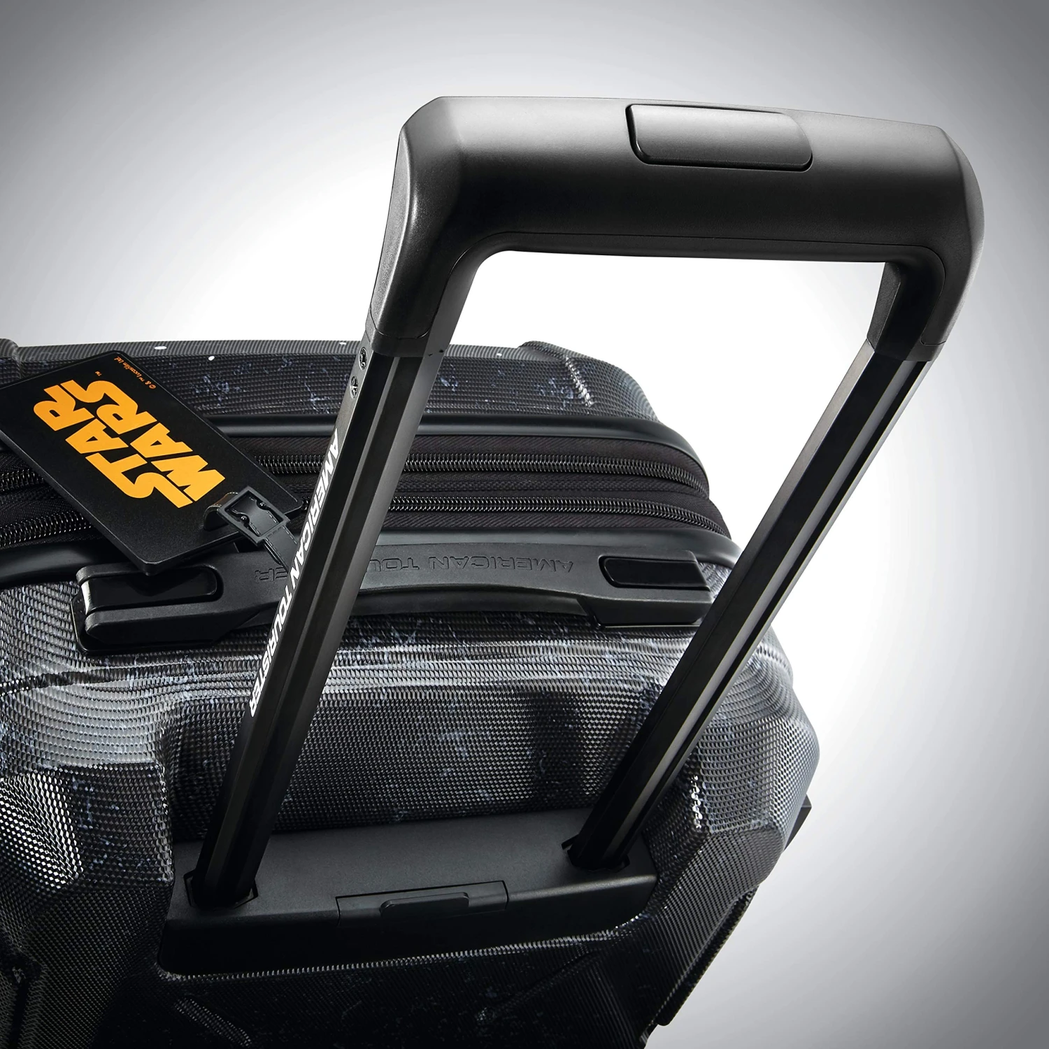 American Tourister Kids' Star Wars Falcon Perfect Packer 2pc Set (bkpk/20 Spinner Wheels, Black/Yellow 2 American Tourister Kids' Star Wars Falcon Perfect Packer 2pc Set (bkpk/20 Spinner Wheels, Black/Yellow - Image 2