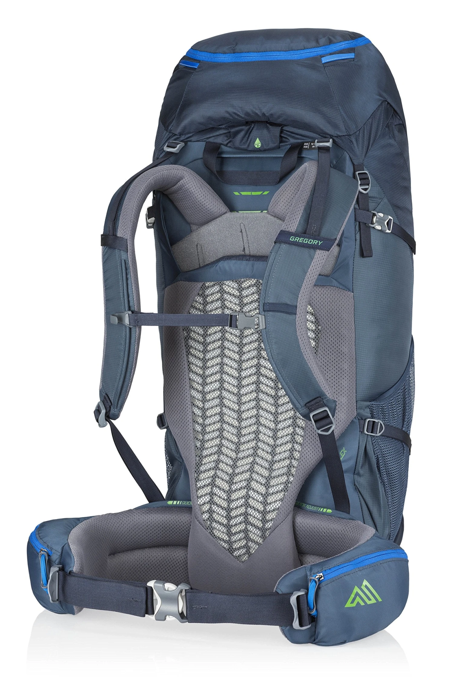 Gregory Mountain Products Stout 65 Liter Men's Backpack, Navy Blue, One Size 2 Gregory Mountain Products Stout 65 Liter Men's Backpack, Navy Blue, One Size - Image 2