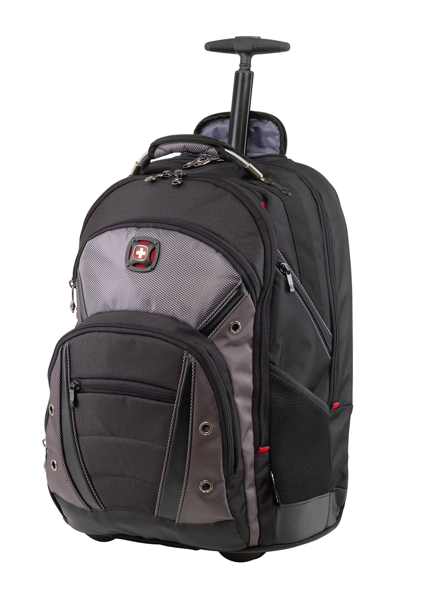 Wenger Luggage Synergy Wheeled 16" Laptop Backpack Bag, Black/Grey, One Size 1 Wenger Luggage Synergy Wheeled 16" Laptop Backpack Bag, Black/Grey, One Size