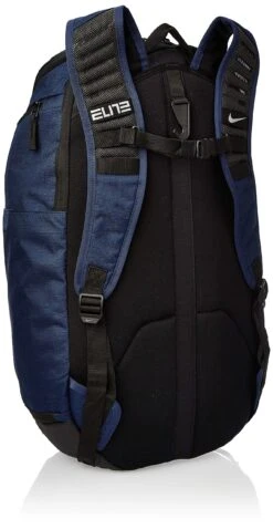 NIKE Hoops Elite Hoops Elite Basketball Backpack MIDNIGHT NAVY/BLACK/MTLC COOL GREY -Backpack Shop 91QGkuSlB0L